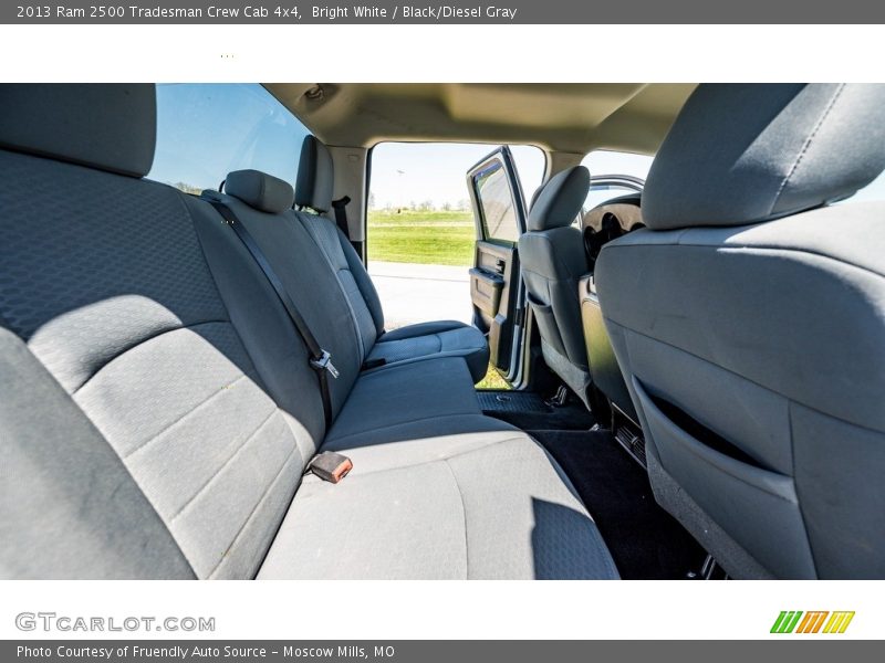 Bright White / Black/Diesel Gray 2013 Ram 2500 Tradesman Crew Cab 4x4