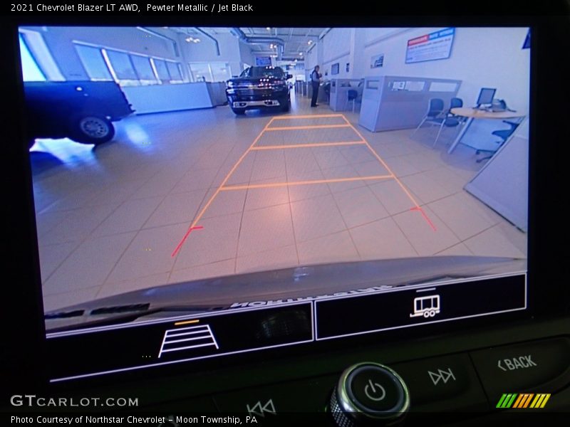Pewter Metallic / Jet Black 2021 Chevrolet Blazer LT AWD