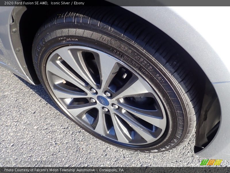 Iconic Silver / Ebony 2020 Ford Fusion SE AWD