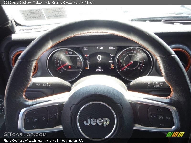 Granite Crystal Metallic / Black 2020 Jeep Gladiator Mojave 4x4
