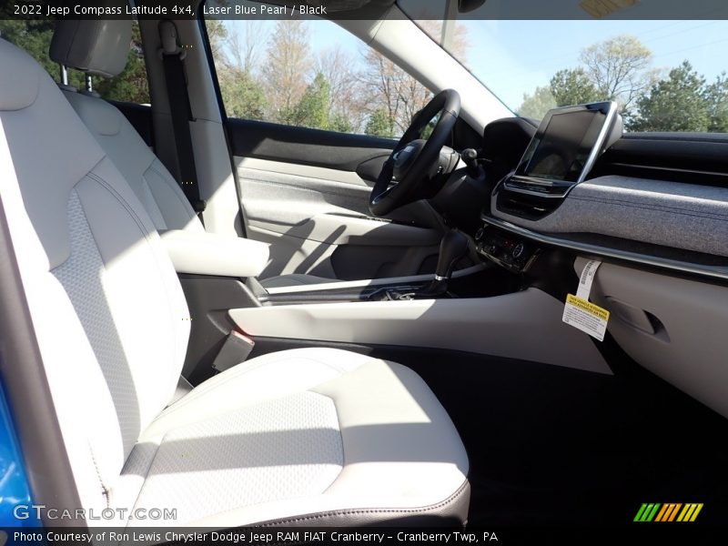 Laser Blue Pearl / Black 2022 Jeep Compass Latitude 4x4