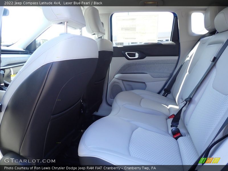 Laser Blue Pearl / Black 2022 Jeep Compass Latitude 4x4