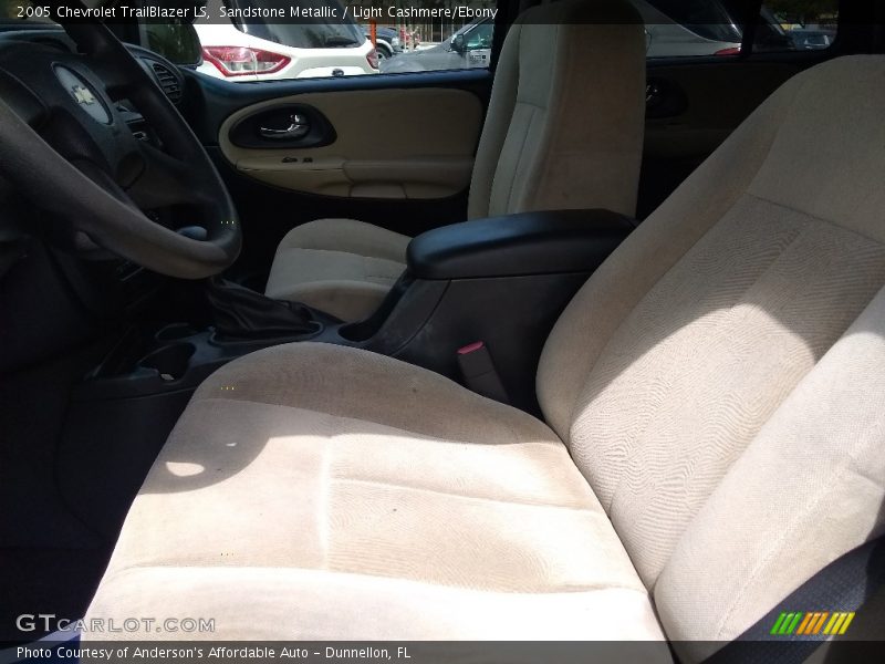 Sandstone Metallic / Light Cashmere/Ebony 2005 Chevrolet TrailBlazer LS