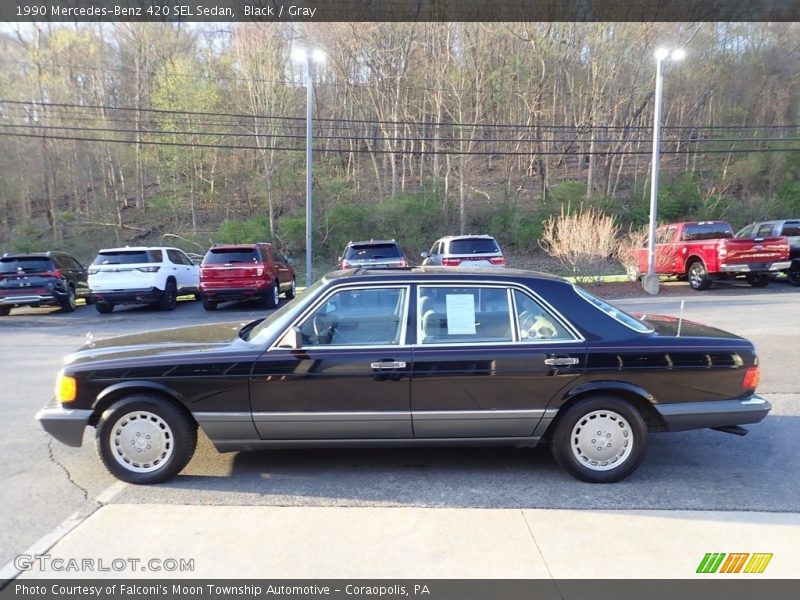  1990 420 SEL Sedan Black