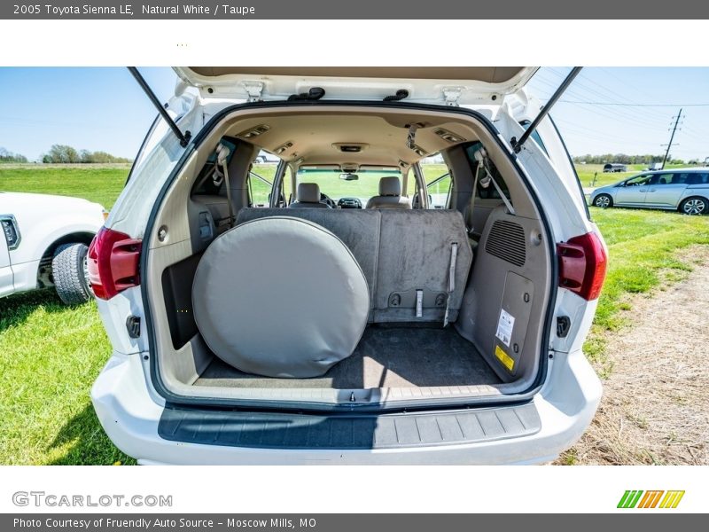 Natural White / Taupe 2005 Toyota Sienna LE
