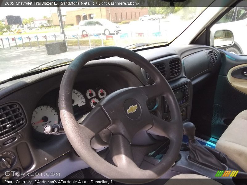 Sandstone Metallic / Light Cashmere/Ebony 2005 Chevrolet TrailBlazer LS