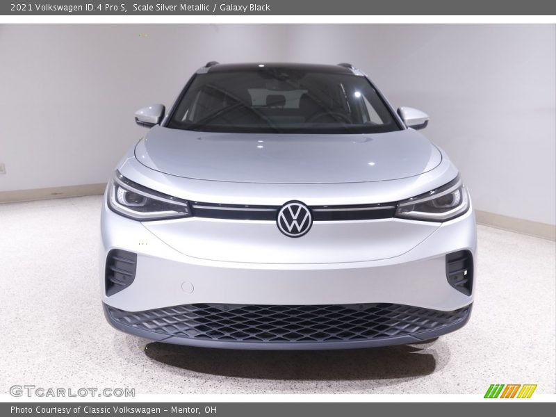 Scale Silver Metallic / Galaxy Black 2021 Volkswagen ID.4 Pro S