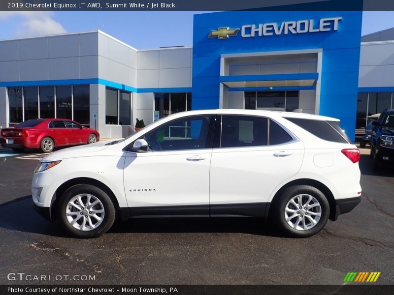 Summit White / Jet Black 2019 Chevrolet Equinox LT AWD