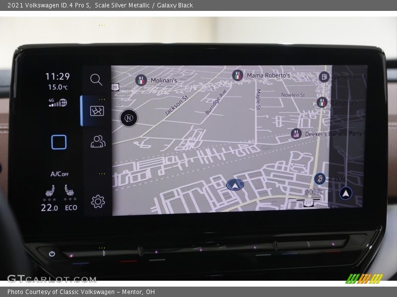 Navigation of 2021 ID.4 Pro S