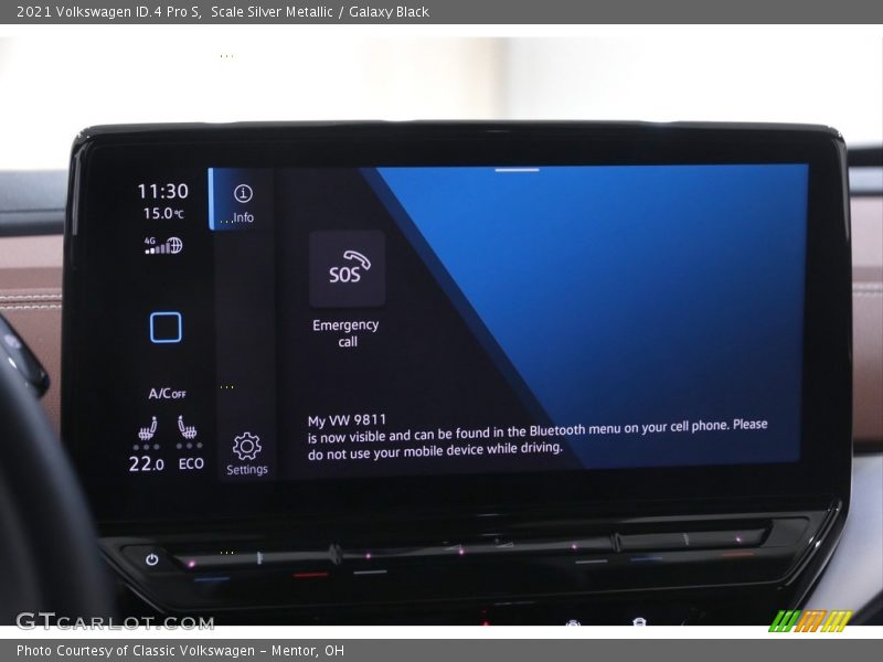 Scale Silver Metallic / Galaxy Black 2021 Volkswagen ID.4 Pro S