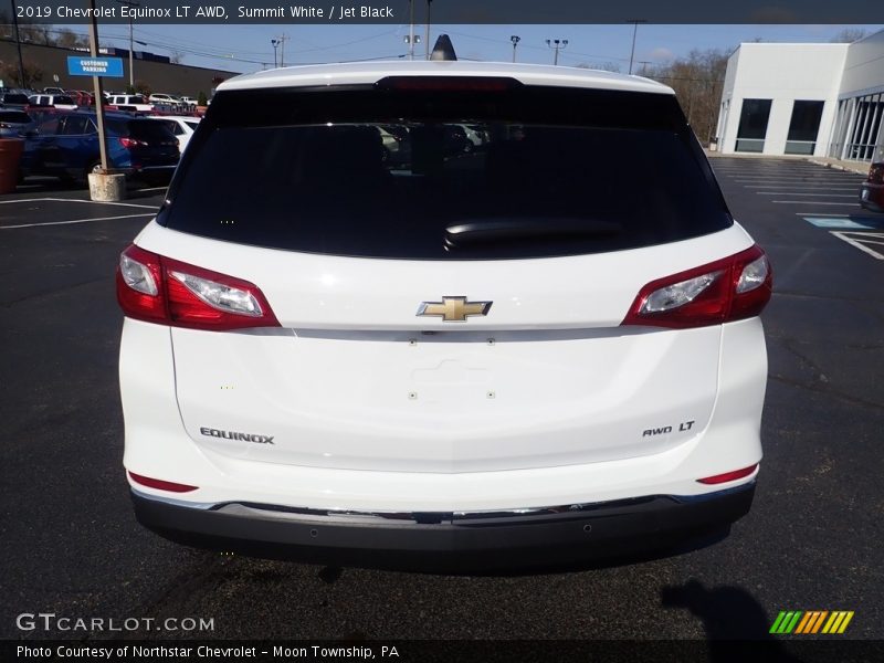 Summit White / Jet Black 2019 Chevrolet Equinox LT AWD
