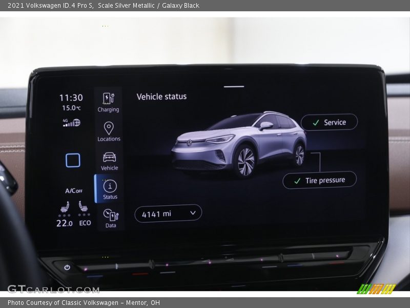 Controls of 2021 ID.4 Pro S