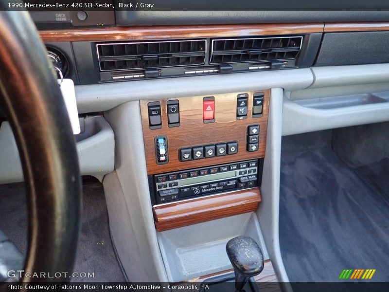 Controls of 1990 420 SEL Sedan