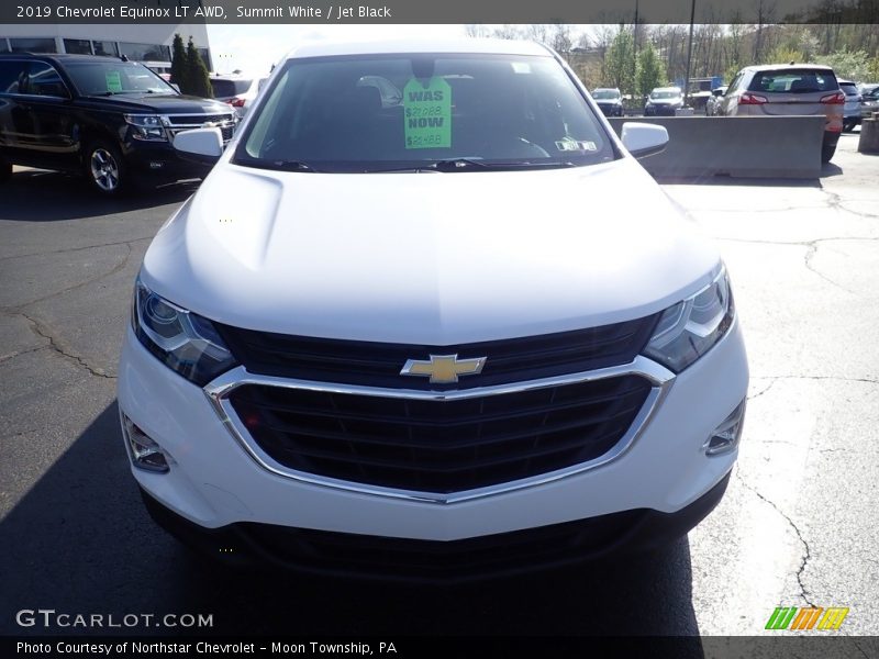 Summit White / Jet Black 2019 Chevrolet Equinox LT AWD