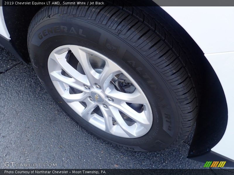 Summit White / Jet Black 2019 Chevrolet Equinox LT AWD