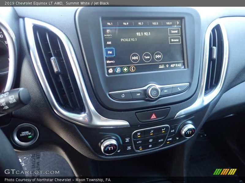 Summit White / Jet Black 2019 Chevrolet Equinox LT AWD