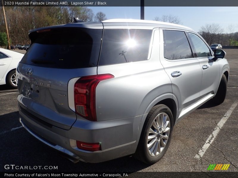 Lagoon Silver / Black 2020 Hyundai Palisade Limited AWD