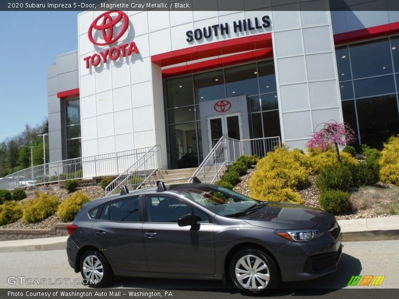 Magnetite Gray Metallic / Black 2020 Subaru Impreza 5-Door
