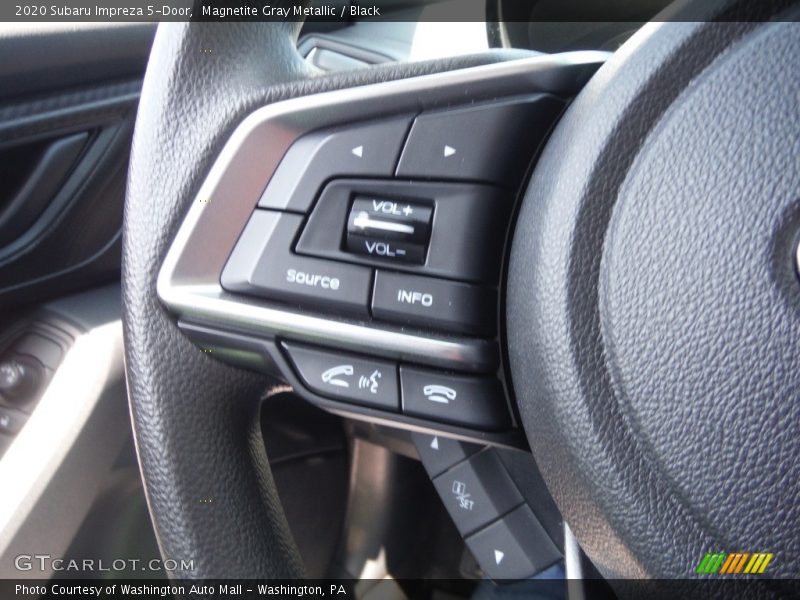 Magnetite Gray Metallic / Black 2020 Subaru Impreza 5-Door