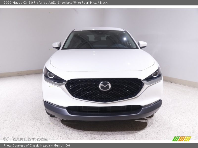 Snowflake White Pearl Mica / Black 2020 Mazda CX-30 Preferred AWD