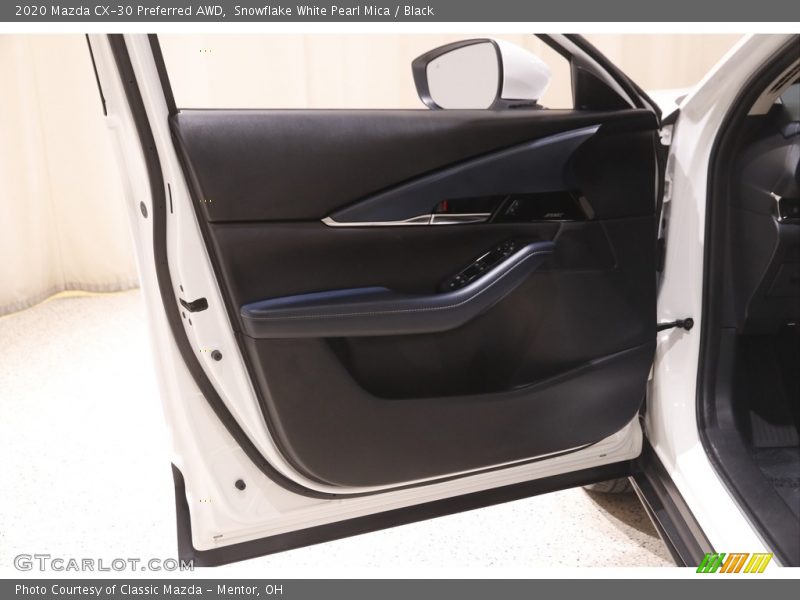 Snowflake White Pearl Mica / Black 2020 Mazda CX-30 Preferred AWD