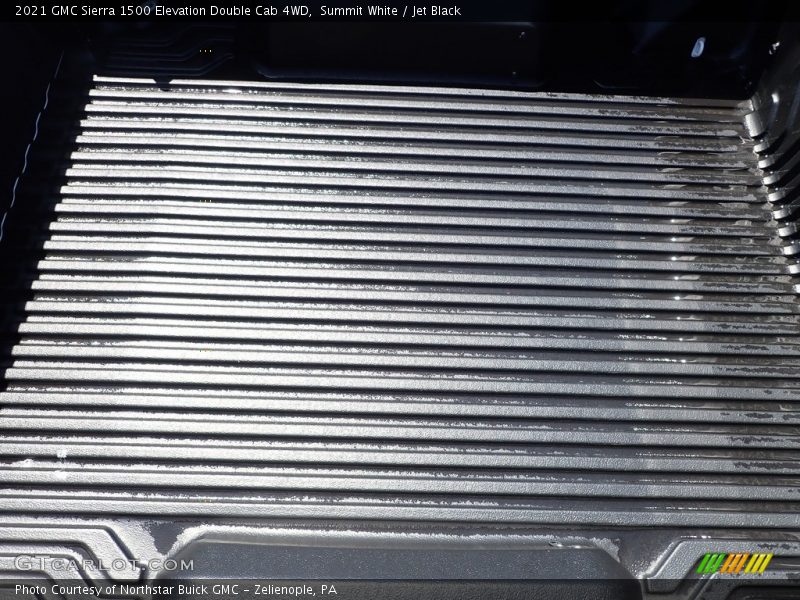 Summit White / Jet Black 2021 GMC Sierra 1500 Elevation Double Cab 4WD