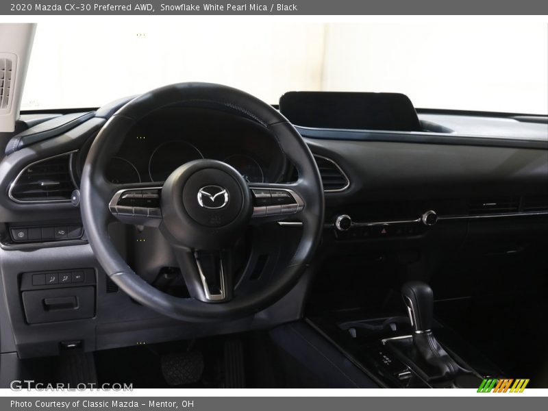 Snowflake White Pearl Mica / Black 2020 Mazda CX-30 Preferred AWD