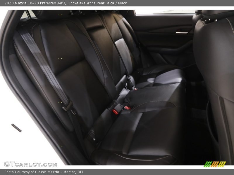 Snowflake White Pearl Mica / Black 2020 Mazda CX-30 Preferred AWD