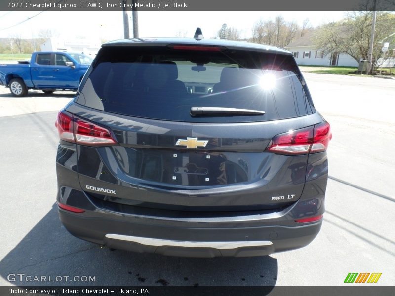 Iron Gray Metallic / Jet Black 2022 Chevrolet Equinox LT AWD