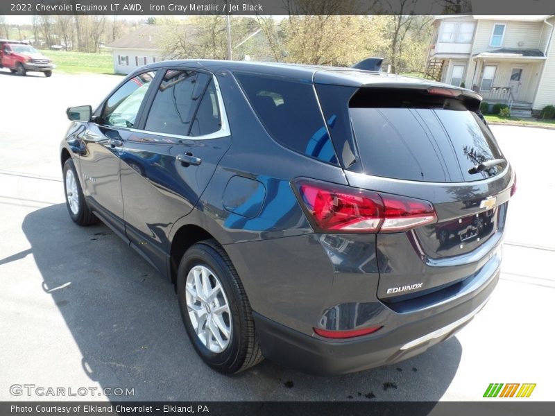 Iron Gray Metallic / Jet Black 2022 Chevrolet Equinox LT AWD