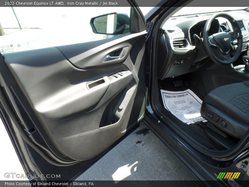 Iron Gray Metallic / Jet Black 2022 Chevrolet Equinox LT AWD