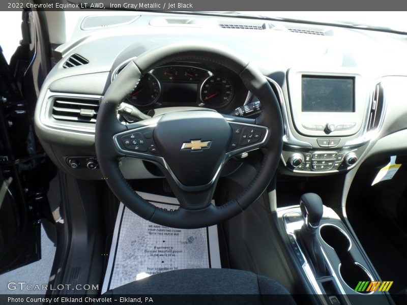 Iron Gray Metallic / Jet Black 2022 Chevrolet Equinox LT AWD