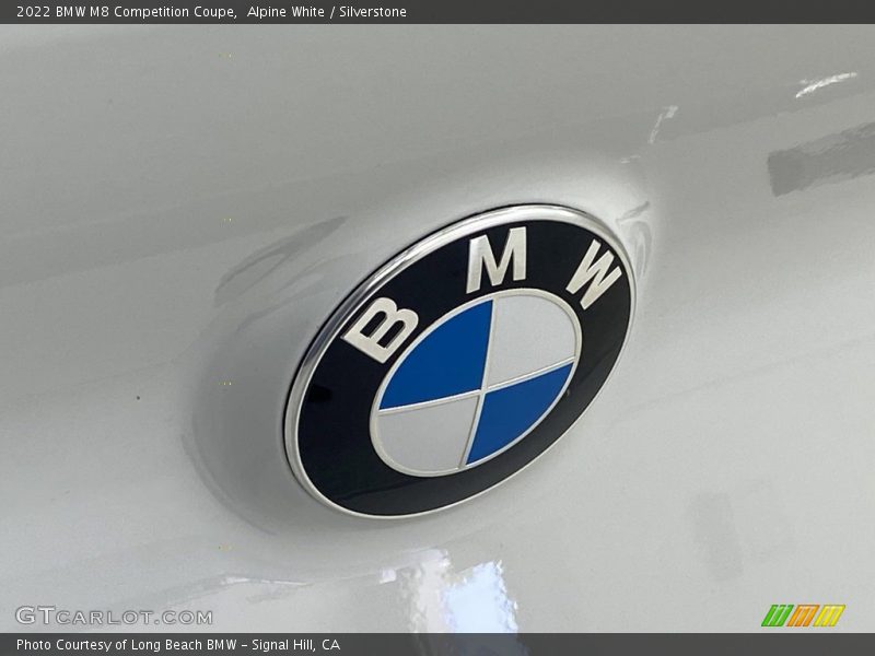 Alpine White / Silverstone 2022 BMW M8 Competition Coupe
