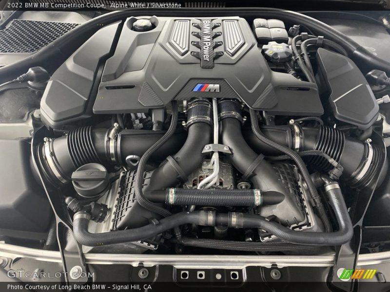  2022 M8 Competition Coupe Engine - 4.4 Liter M TwinPower Turbocharged DOHC 32-Valve VVT V8