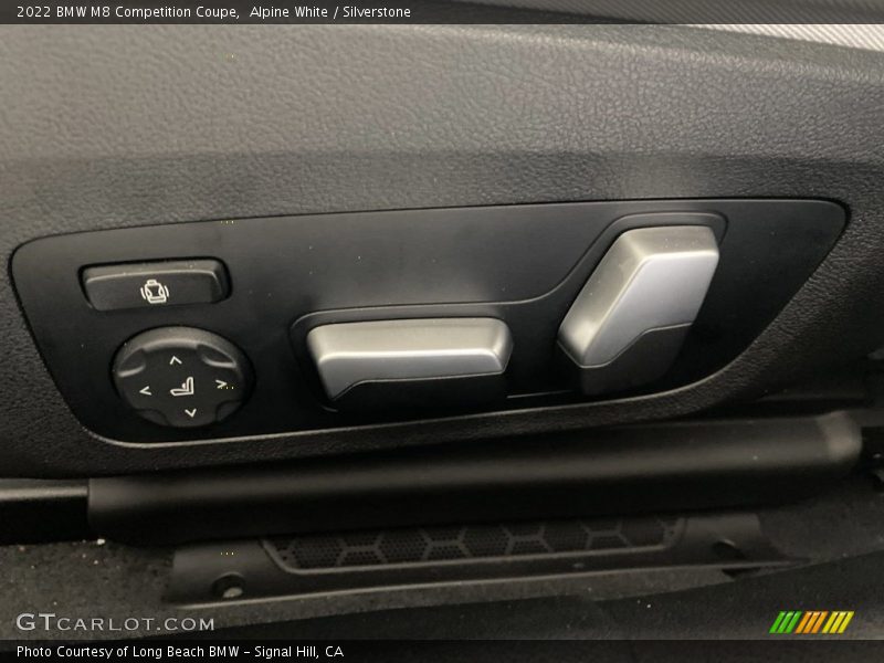 Controls of 2022 M8 Competition Coupe