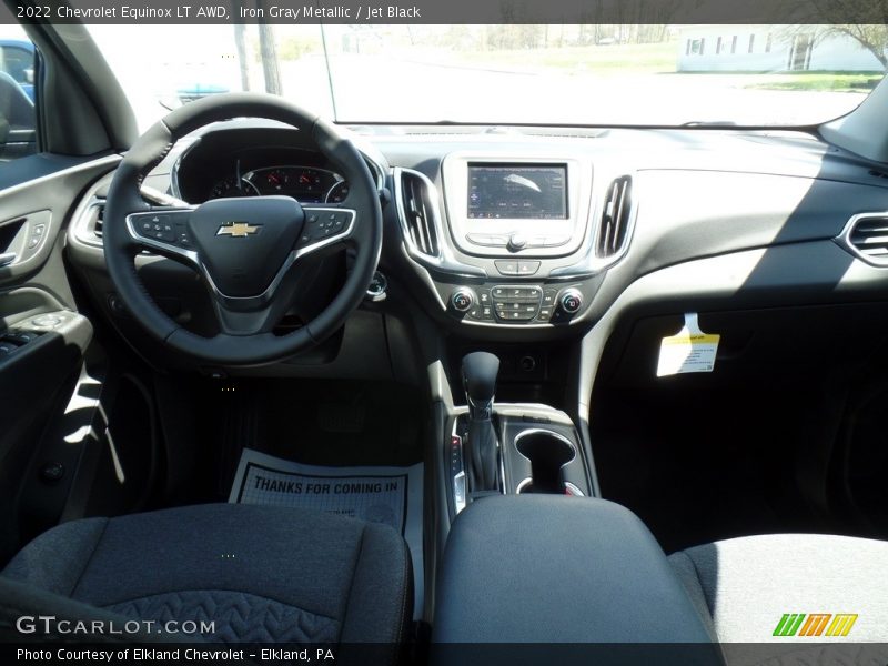 Iron Gray Metallic / Jet Black 2022 Chevrolet Equinox LT AWD