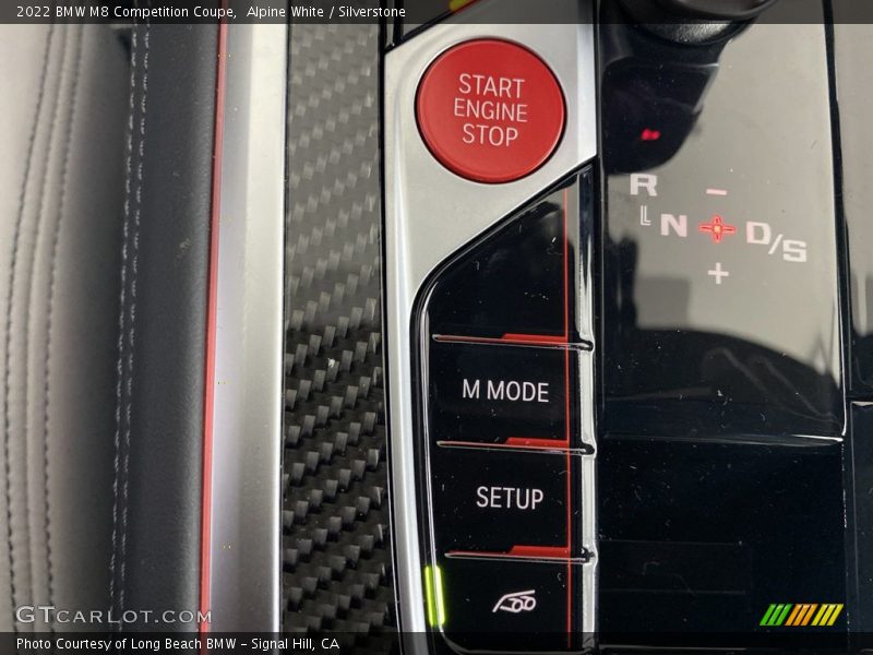 Controls of 2022 M8 Competition Coupe