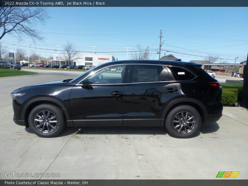 Jet Black Mica / Black 2022 Mazda CX-9 Touring AWD