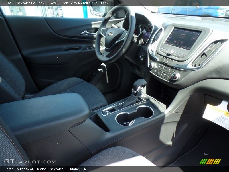 Iron Gray Metallic / Jet Black 2022 Chevrolet Equinox LT AWD