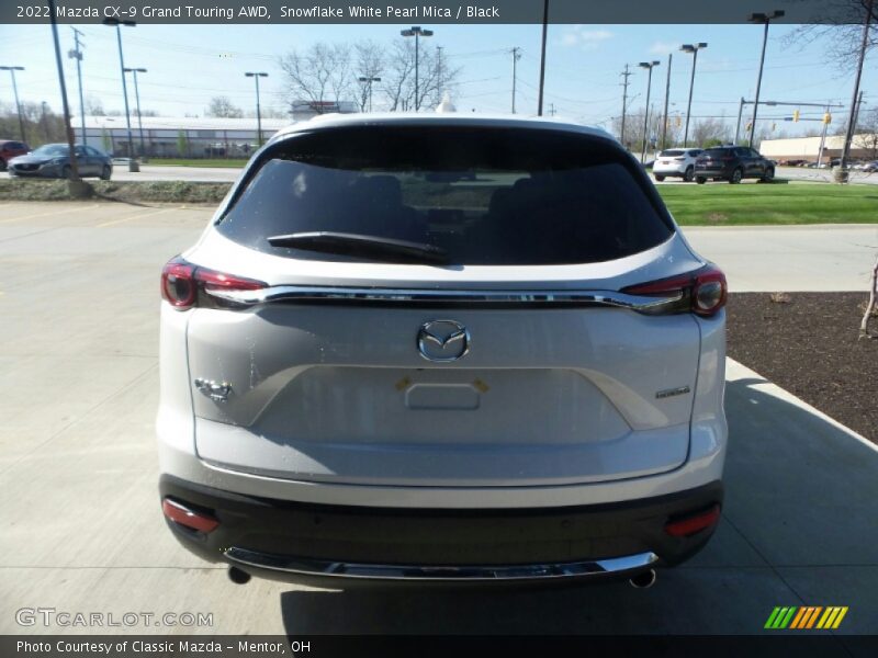 Snowflake White Pearl Mica / Black 2022 Mazda CX-9 Grand Touring AWD
