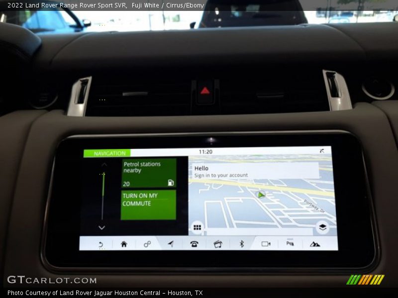 Fuji White / Cirrus/Ebony 2022 Land Rover Range Rover Sport SVR