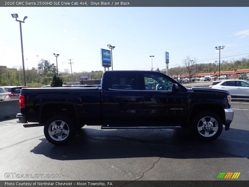 Onyx Black / Jet Black 2016 GMC Sierra 2500HD SLE Crew Cab 4x4