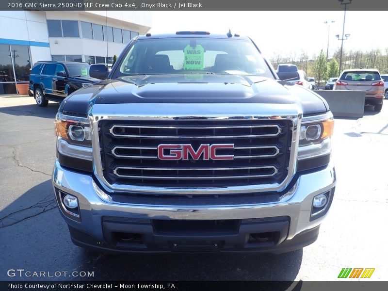 Onyx Black / Jet Black 2016 GMC Sierra 2500HD SLE Crew Cab 4x4