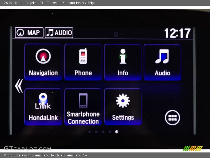 White Diamond Pearl / Beige 2019 Honda Ridgeline RTL-T