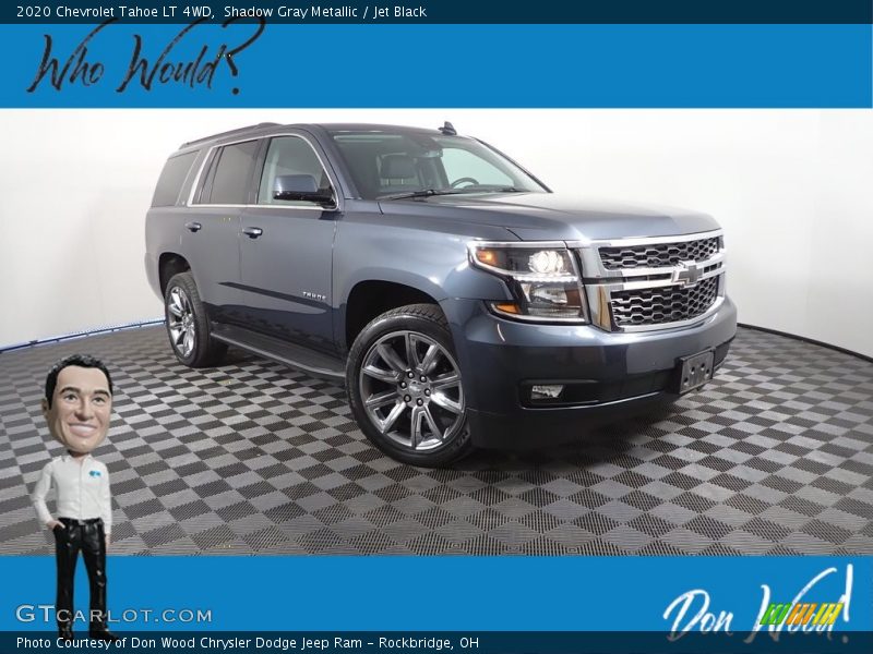 Shadow Gray Metallic / Jet Black 2020 Chevrolet Tahoe LT 4WD