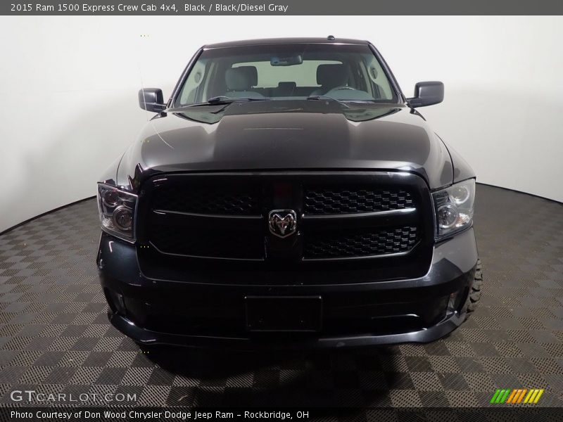 Black / Black/Diesel Gray 2015 Ram 1500 Express Crew Cab 4x4
