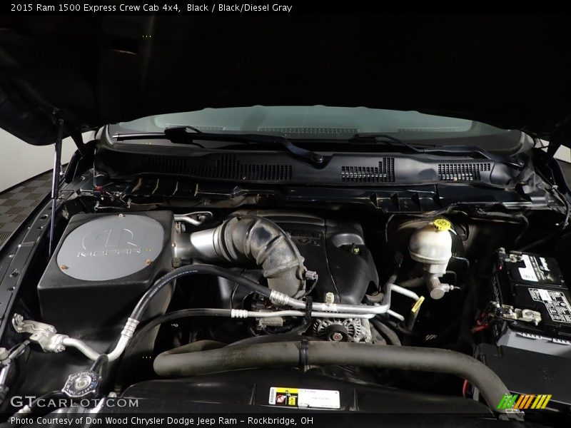 Black / Black/Diesel Gray 2015 Ram 1500 Express Crew Cab 4x4