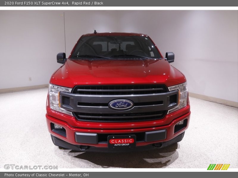 Rapid Red / Black 2020 Ford F150 XLT SuperCrew 4x4