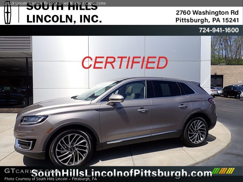 Iced Mocha / Cappuccino 2019 Lincoln Nautilus Reserve