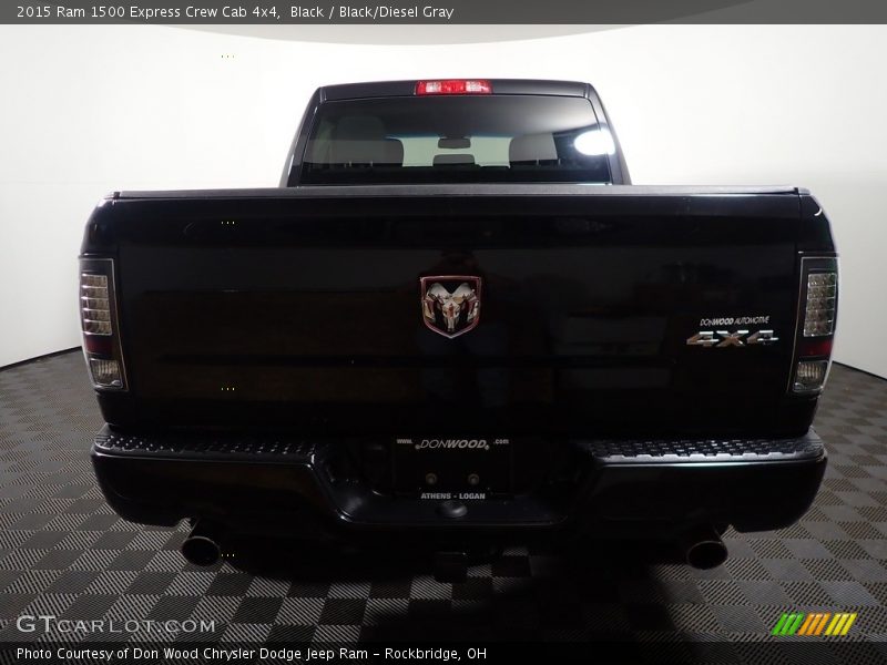 Black / Black/Diesel Gray 2015 Ram 1500 Express Crew Cab 4x4